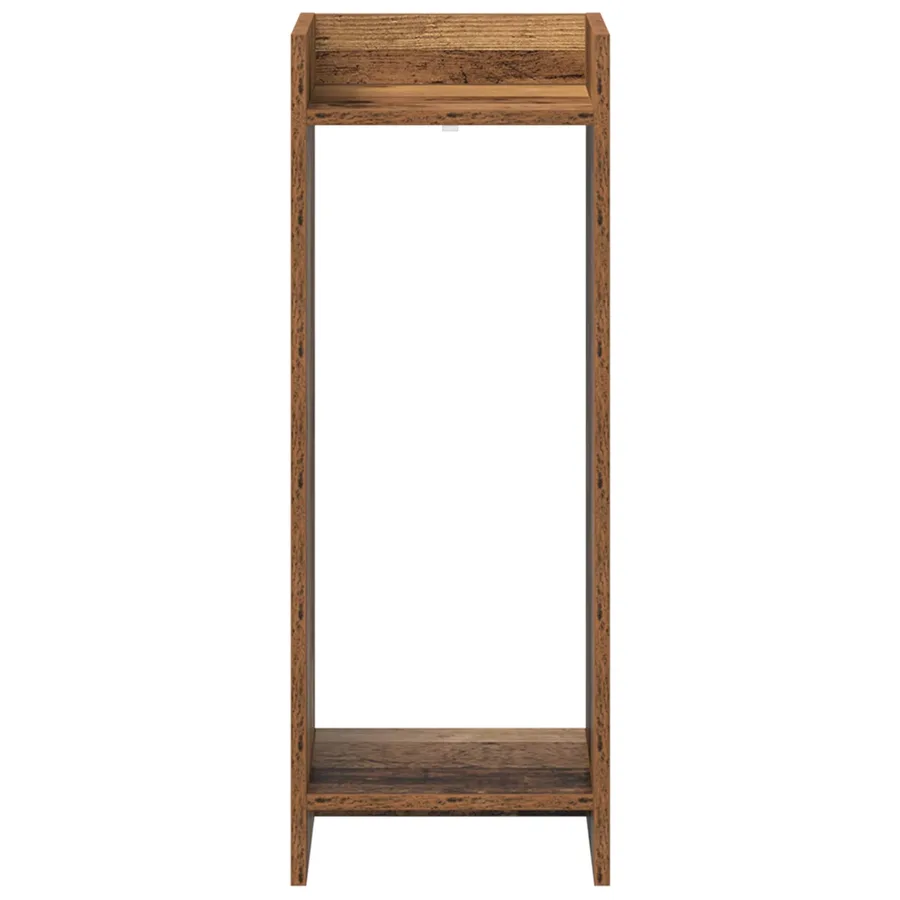 Support de Plante Bois ancien 30 x 30 x 80 cm Bois d’ingénierie - 5