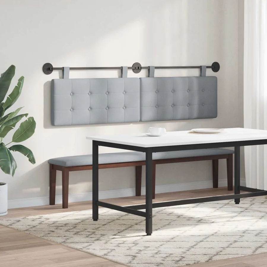 Tête de lit suspendue Tissu - 4