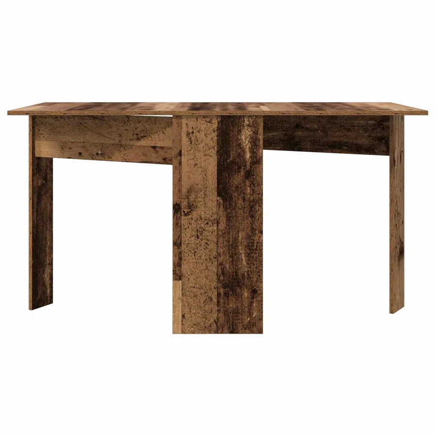 Table à dîner 138 x 70 x 73,5 cm Bois d'ingénierie Bois ancien - 5
