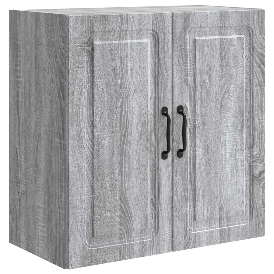 Armoire Murale Sonoma gris 59 x 31 x 60 cm Bois d'ingénierie - 2