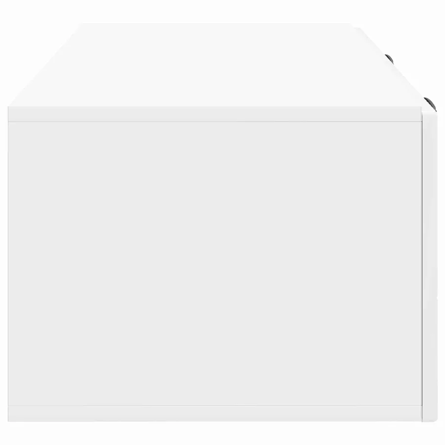 Meuble TV mural Montage mural Blanc brillant 78,5 x 41 x 30 cm - 7
