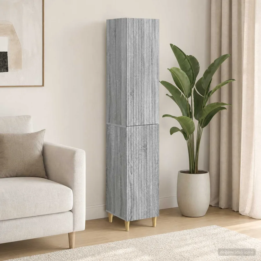 Ensemble de Meubles 2 pcs 33 x 34,5 x 90 cm Bois d'ingénierie