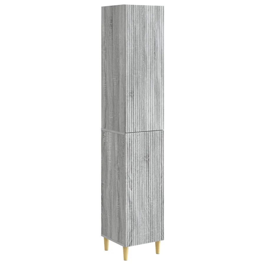 Ensemble de Meubles 2 pcs 33 x 34,5 x 90 cm Bois d'ingénierie - 2