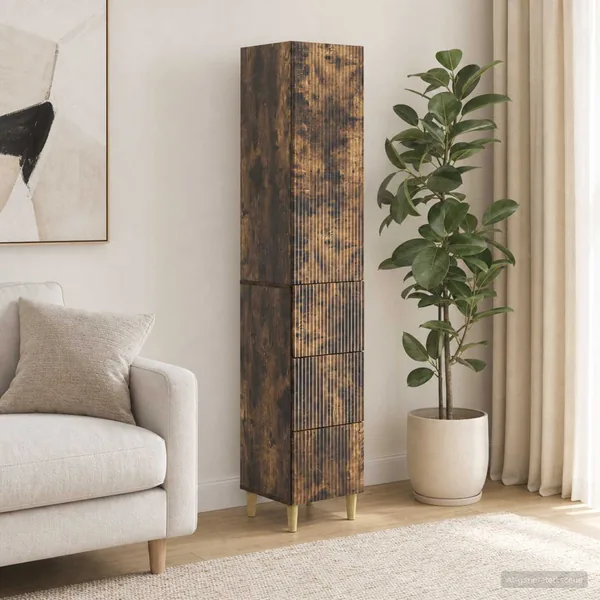 Ensemble de Meubles 2 pcs 33 x 34,5 x 90 cm Bois d'ingénierie