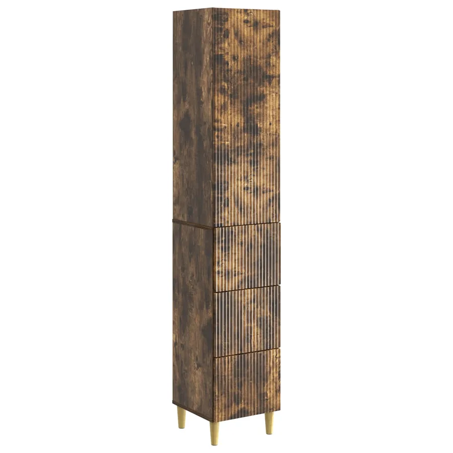 Ensemble de Meubles 2 pcs 33 x 34,5 x 90 cm Bois d'ingénierie - 2