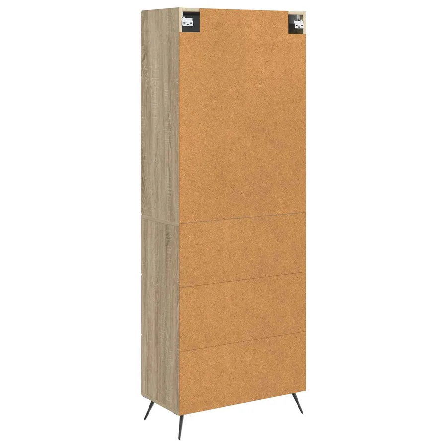Ensemble de Meubles 2 pcs Chêne Sonoma 66 x 34,5 x 90 cm - 7