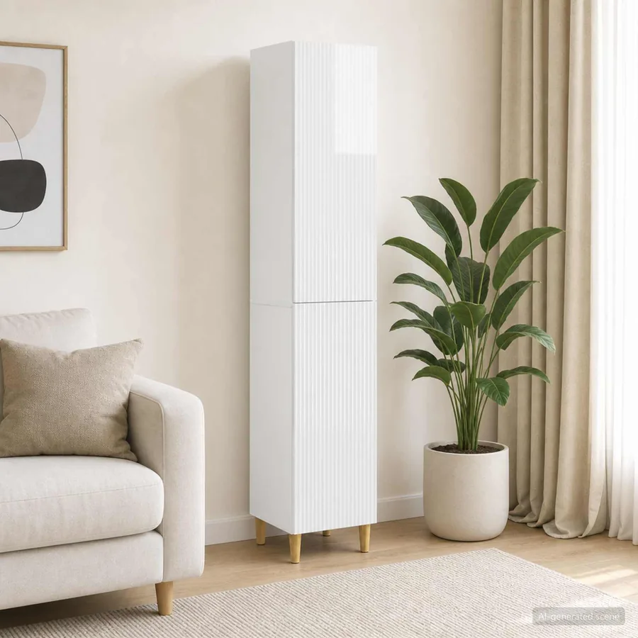 Ensemble de Meubles 2 pcs 33 x 34,5 x 90 cm Bois d'ingénierie