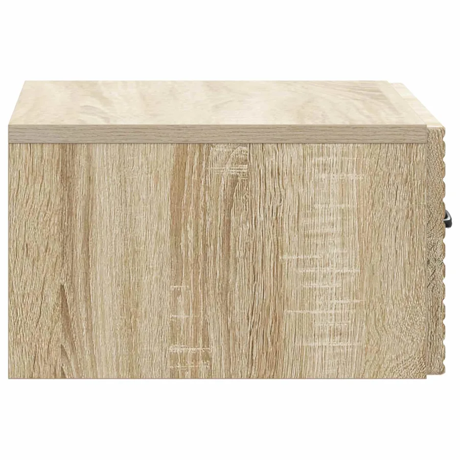 Cabinet de chevet mural Chêne Sonoma 49 x 34,5 x 20 cm - 6