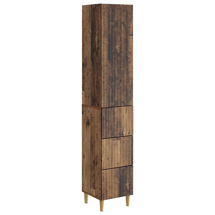 Ensemble de Meubles 2 pcs 33 x 34,5 x 90 cm Bois d'ingénierie - 2