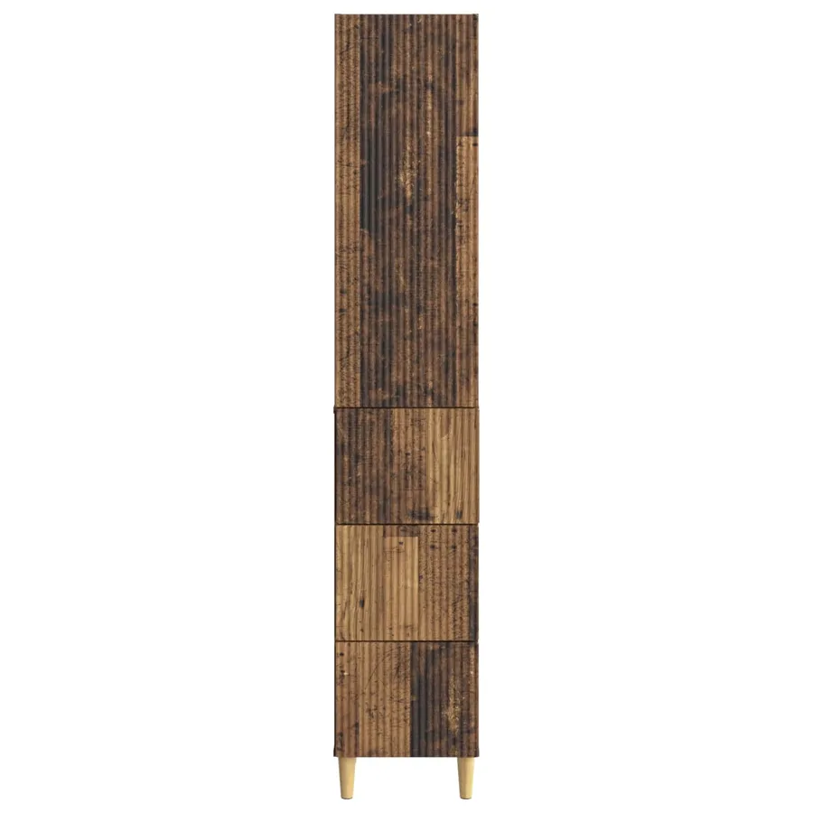 Ensemble de Meubles 2 pcs 33 x 34,5 x 90 cm Bois d'ingénierie - 5