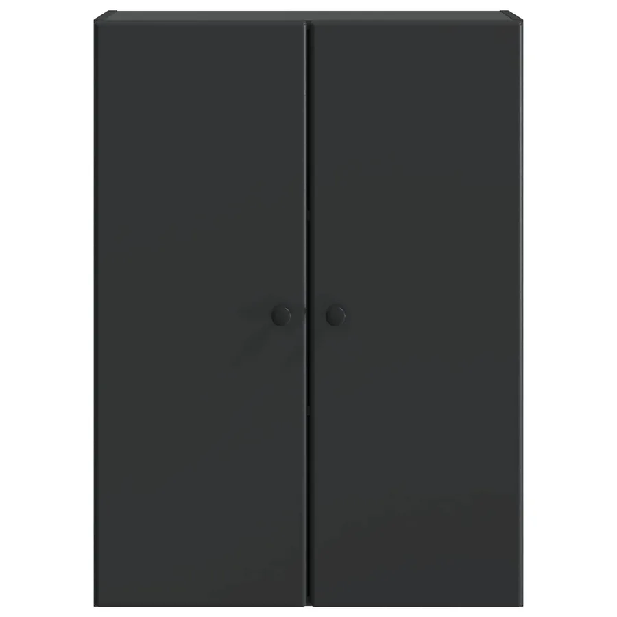 Armoire Murale Noir 66 x 34,5 x 90 cm Bois d'ingénierie - 4