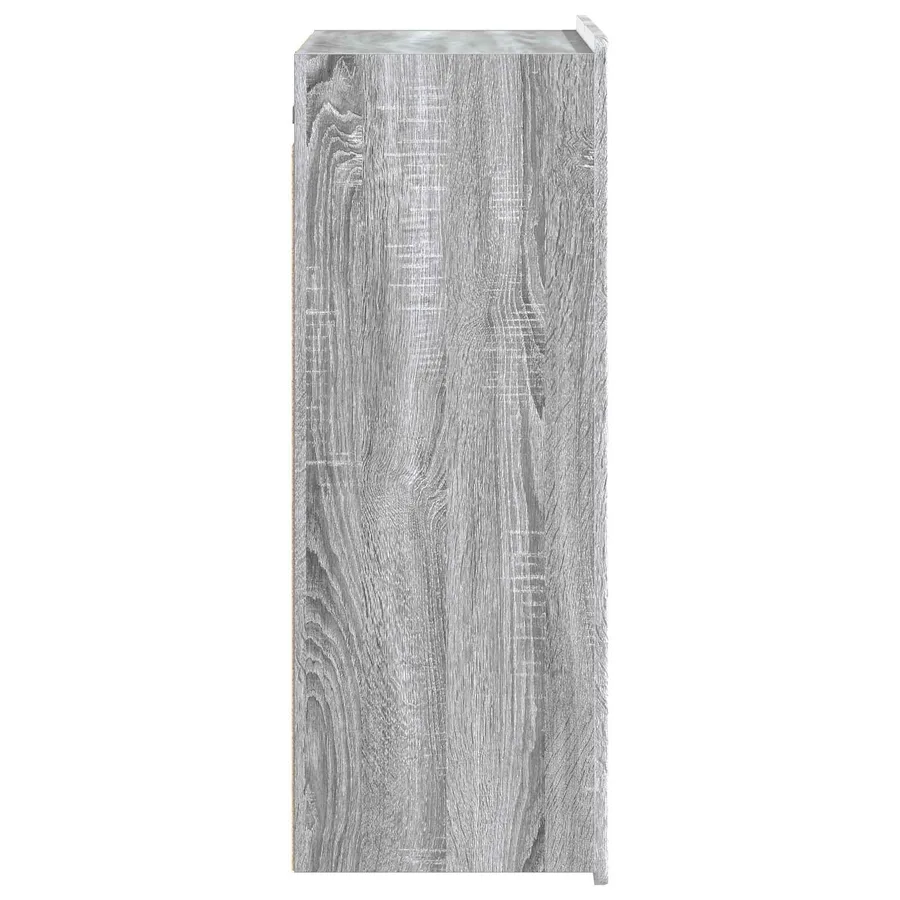 Armoire Murale Sonoma gris 66 x 34,5 x 92 cm Bois d'ingénierie - 5
