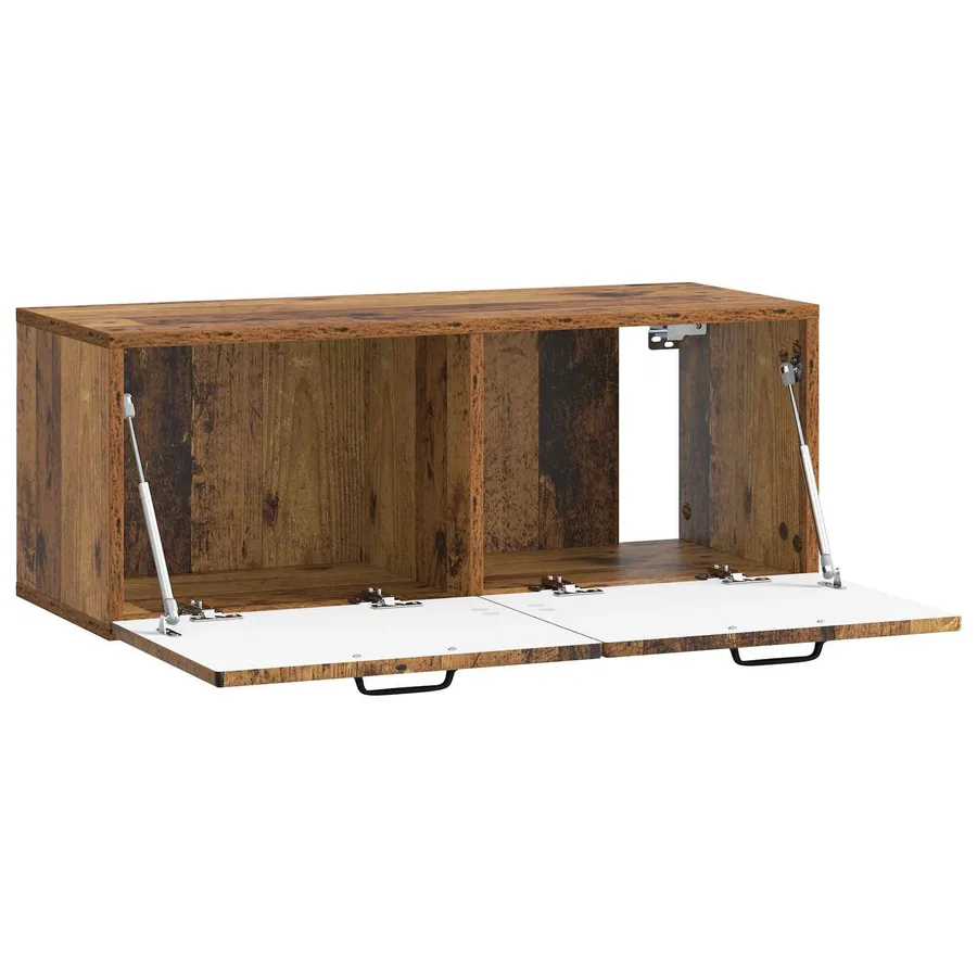 Meuble TV mural Bois ancien 78,5 x 31 x 30 cm Bois d'ingénierie - 5