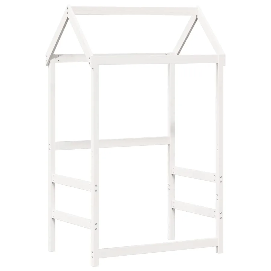 Ensemble de lit de jour et de banc et toit sans matelas blanc - 5