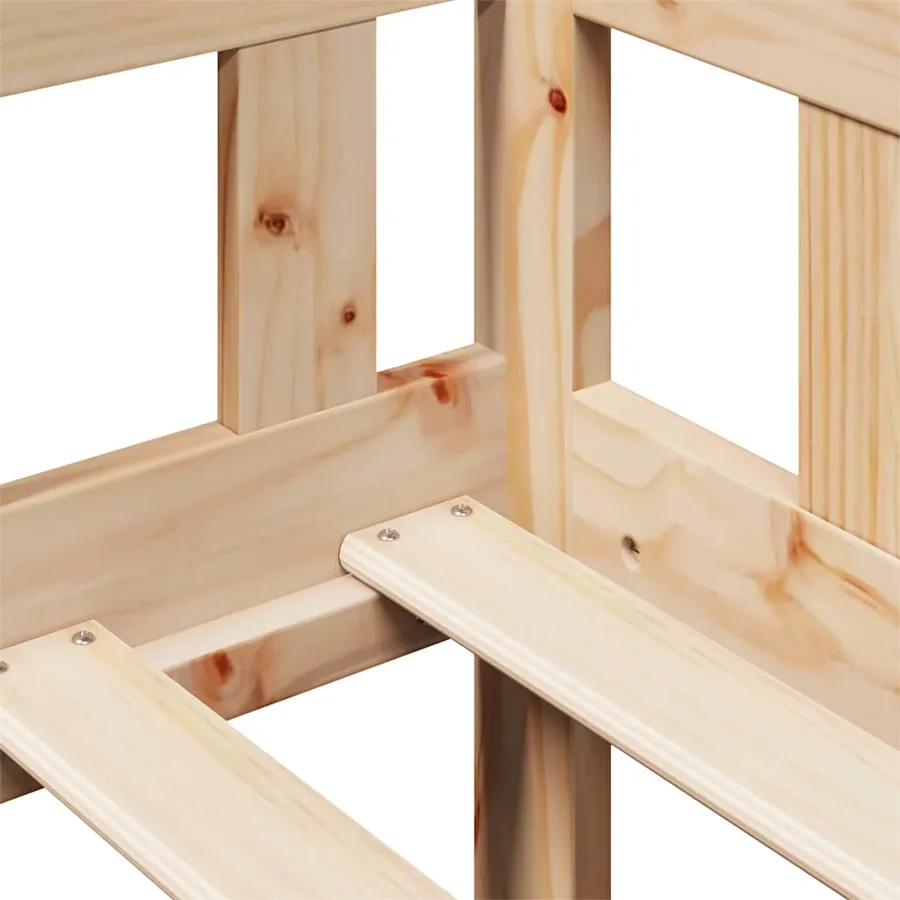 Lit de jour avec tiroirs sans matelas 90x190 cm bois massif - 10