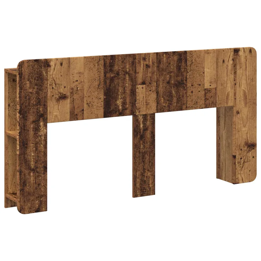 Cabinet de Tête de Lit Bois ancien Bois d'ingénierie - 2