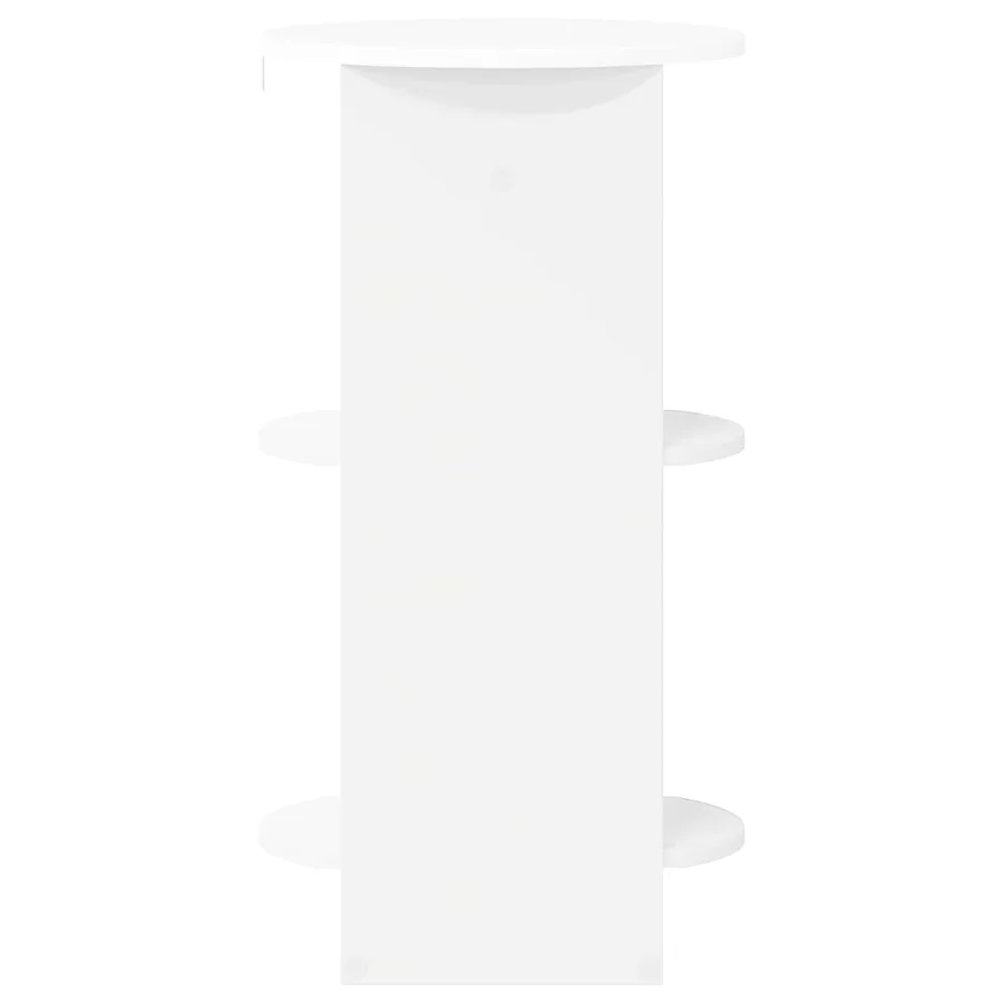 Meuble d'appoint Blanc Bois d’ingénierie - 5