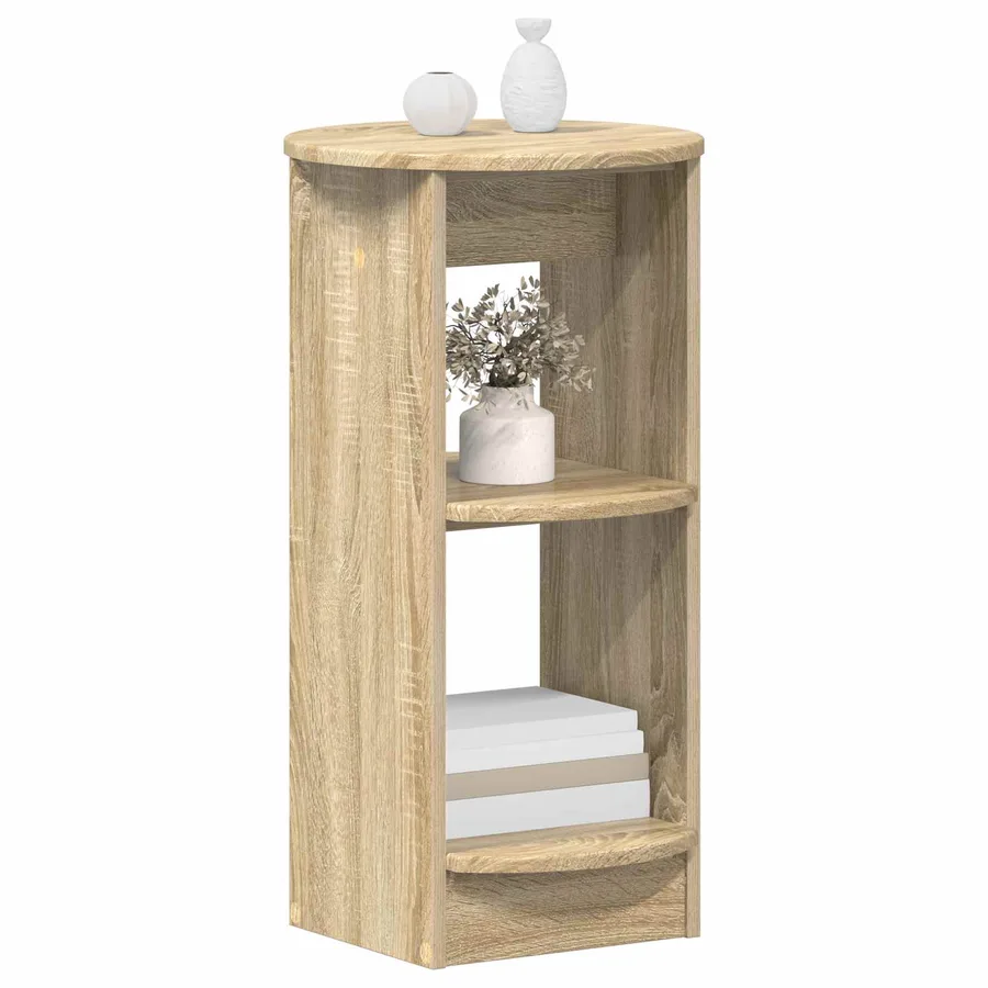Meuble d'appoint Chêne Sonoma Bois d’ingénierie - 3