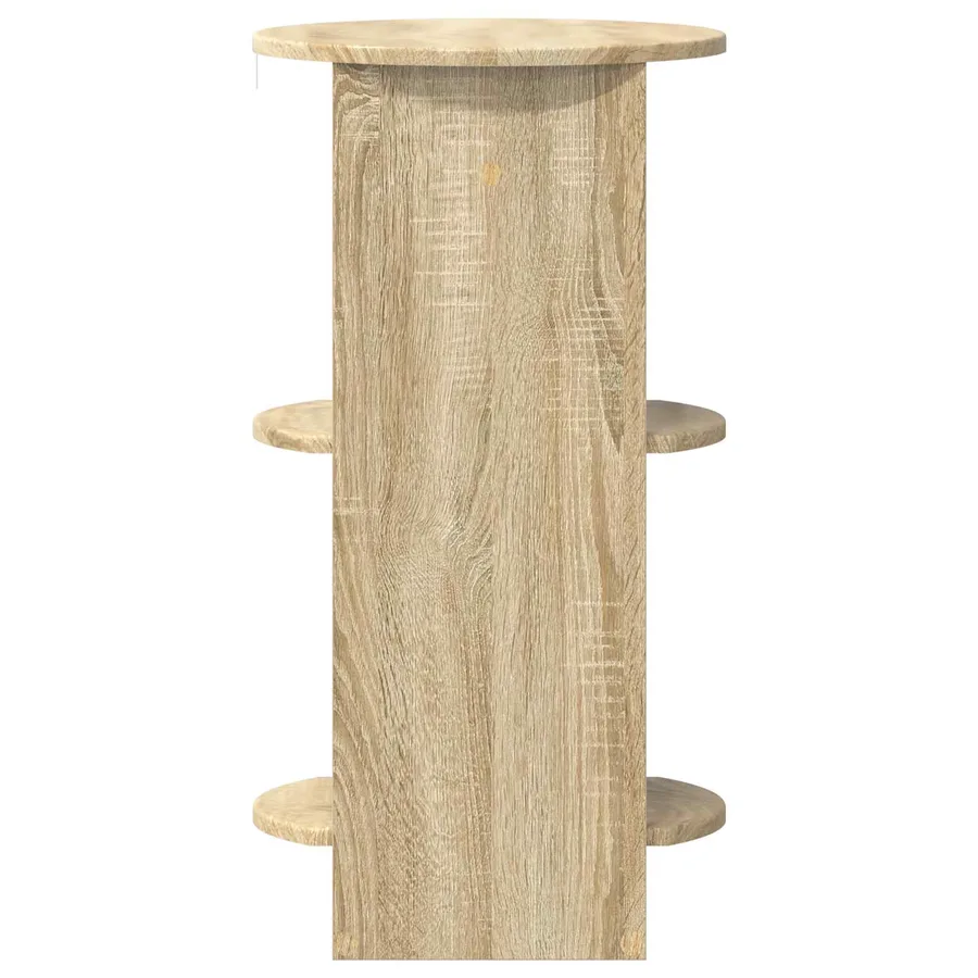 Meuble d'appoint Chêne Sonoma Bois d’ingénierie - 5