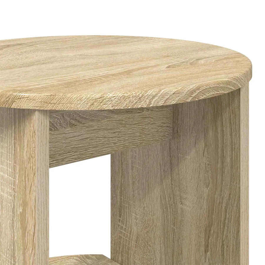 Meuble d'appoint Chêne Sonoma Bois d’ingénierie - 8