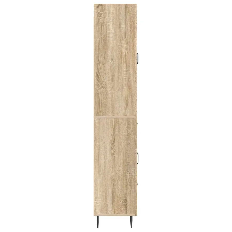 Ensemble de Meubles 2 pcs Chêne Sonoma 66 x 34,5 x 89,5 cm - 6