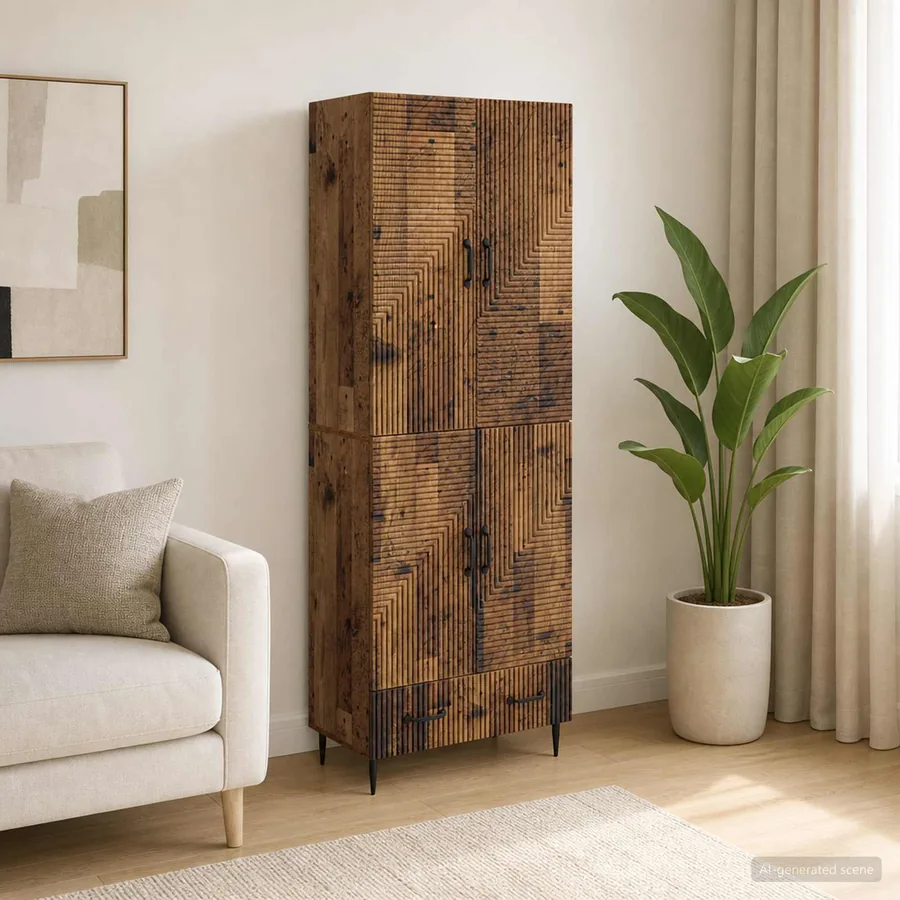 Ensemble de Meubles 2 pcs 66 x 34,5 x 95 cm Bois d'ingénierie