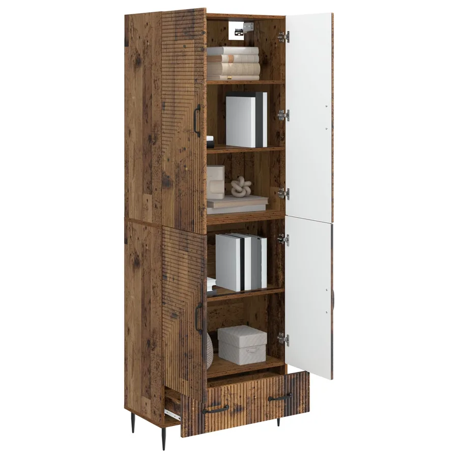 Ensemble de Meubles 2 pcs 66 x 34,5 x 95 cm Bois d'ingénierie - 3