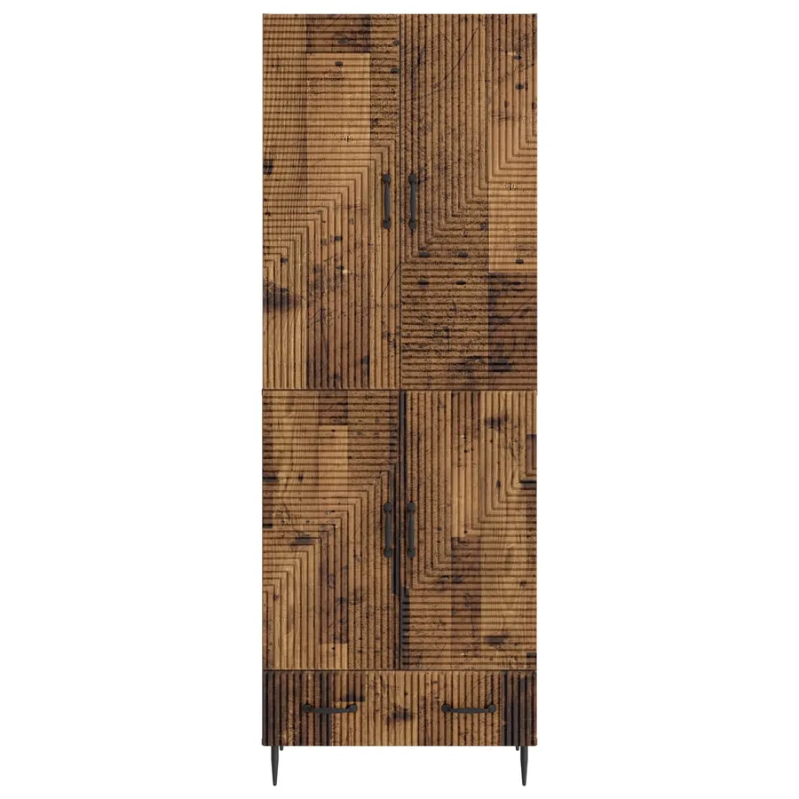 Ensemble de Meubles 2 pcs 66 x 34,5 x 95 cm Bois d'ingénierie - 5
