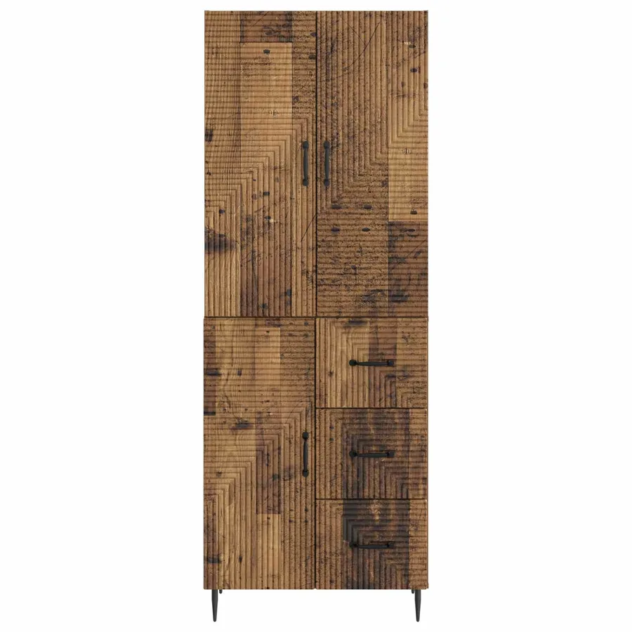 Ensemble de Meubles 2 pcs Bois ancien 66 x 34,5 x 89,5 cm - 5