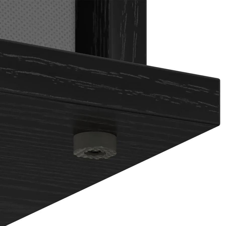 Support de télévision avec tiroir Chêne noir 79 x 40 x 48 cm - 11