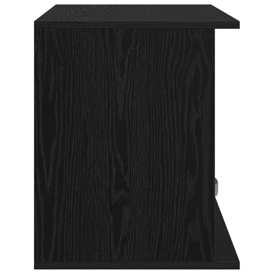 Support de télévision avec tiroir Chêne noir 79 x 40 x 48 cm - 7