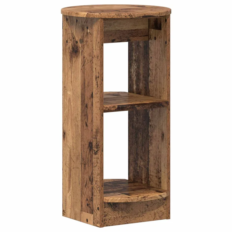 Meuble d'appoint Bois ancien 40 x 40 x 75 cm Bois d’ingénierie - 2