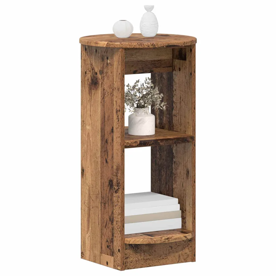Meuble d'appoint Bois ancien 40 x 40 x 75 cm Bois d’ingénierie - 3