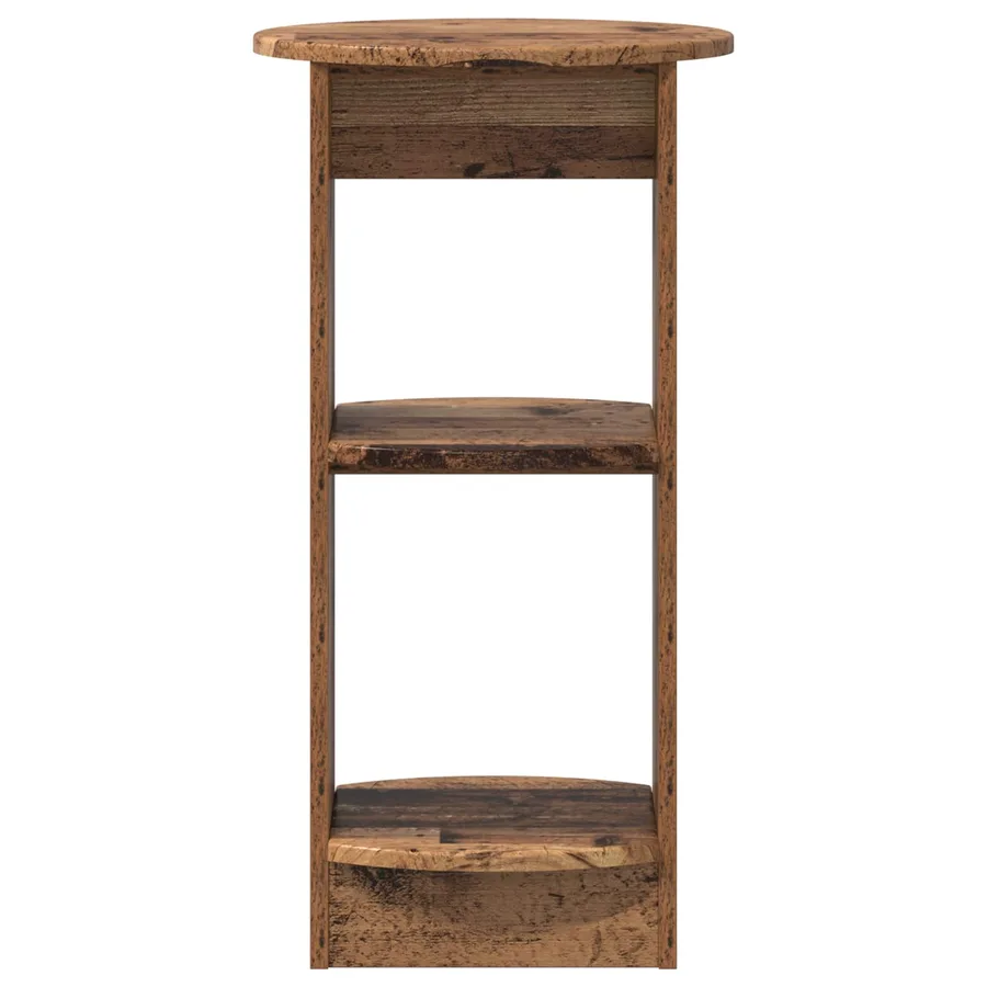 Meuble d'appoint Bois ancien 40 x 40 x 75 cm Bois d’ingénierie - 4
