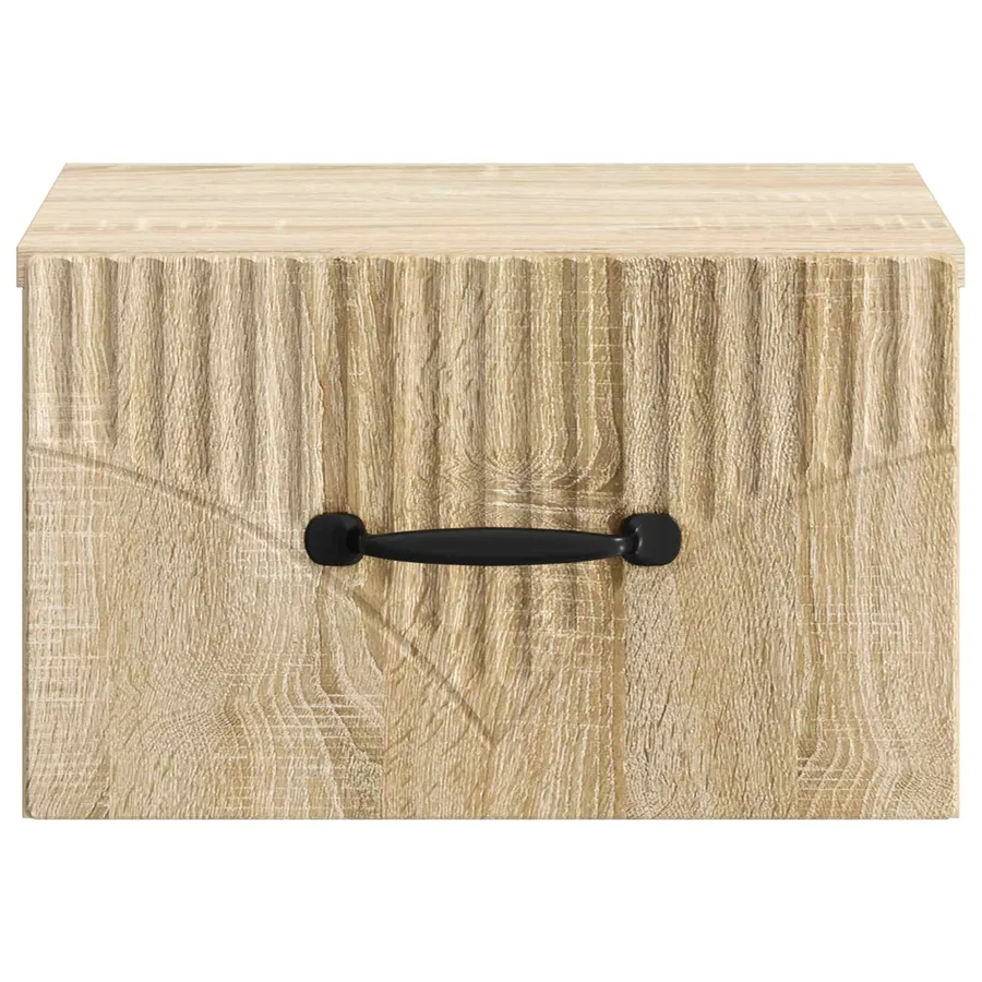 Cabinet de chevet mural 2 pcs Chêne Sonoma 34,5 x 33 x 20 cm - 7