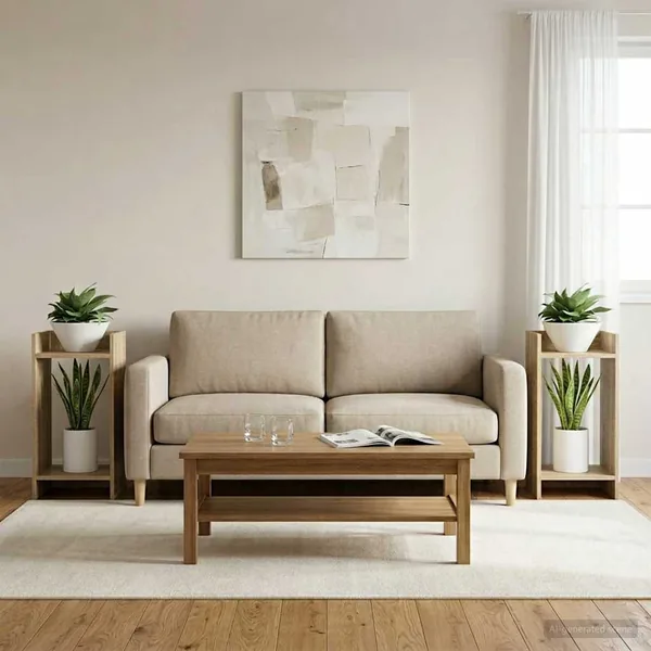 Support de Plante 2 pc Chêne Sonoma 30 x 30 x 60 cm
