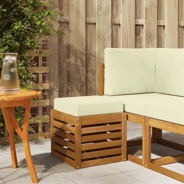 Banc de Jardin Bois d'Acacia Massif Naturel