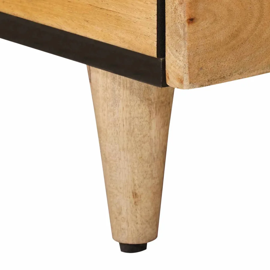 Table basse Naturel 80 x 54 x 40 cm Bois de mangue massif - 8