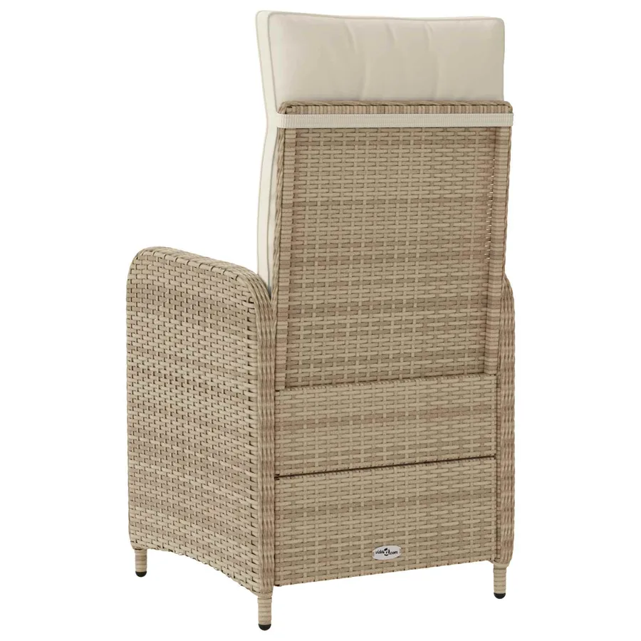 Chaise de jardin inclinable Gris clair et gris foncé - 30