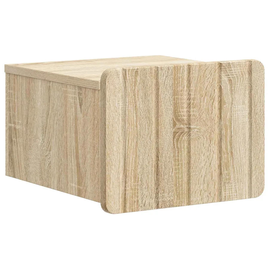 Cabinet de chevet mural Chêne Sonoma 33 x 34,5 x 24 cm - 2