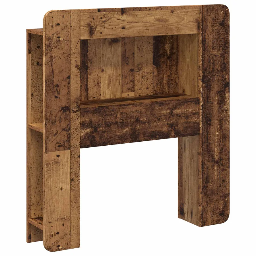 Cabinet de Tête de Lit Bois ancien Bois d’ingénierie - 2