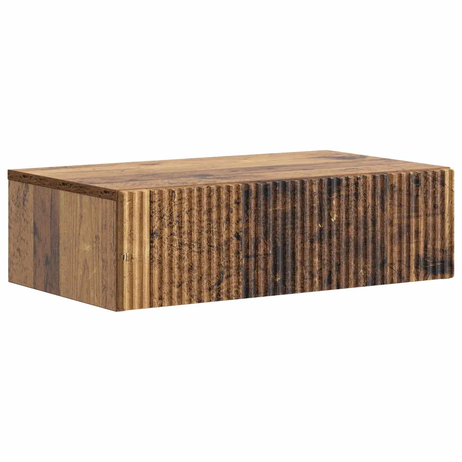 Table d'appoint murale Bois ancien 59 x 34,5 x 17 cm - 2