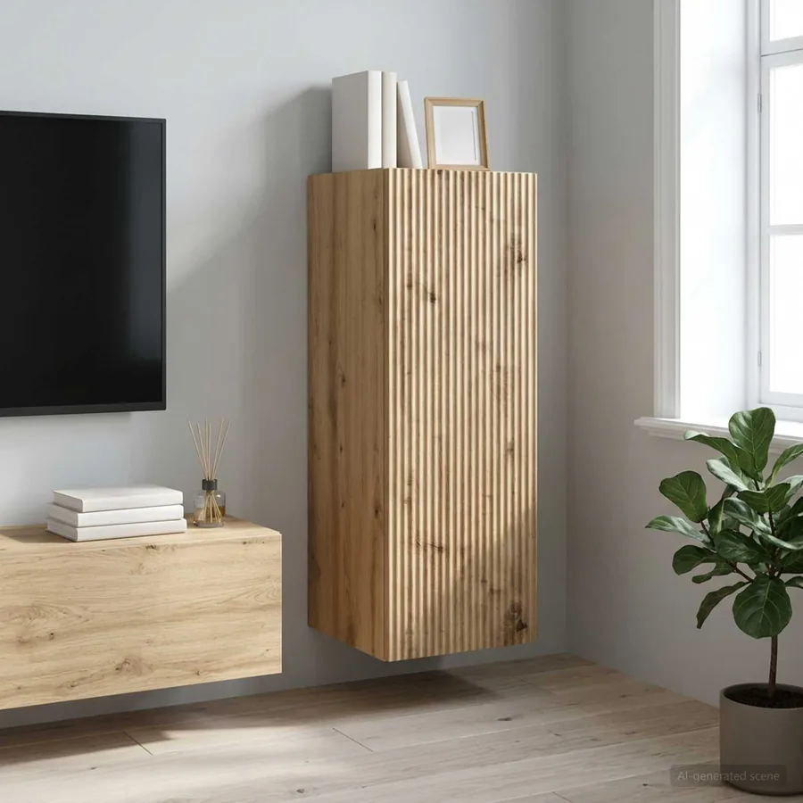 Armoire Murale 33 x 34,5 x 90 cm Bois d'ingénierie