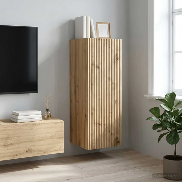 Armoire Murale 33 x 34,5 x 90 cm Bois d'ingénierie