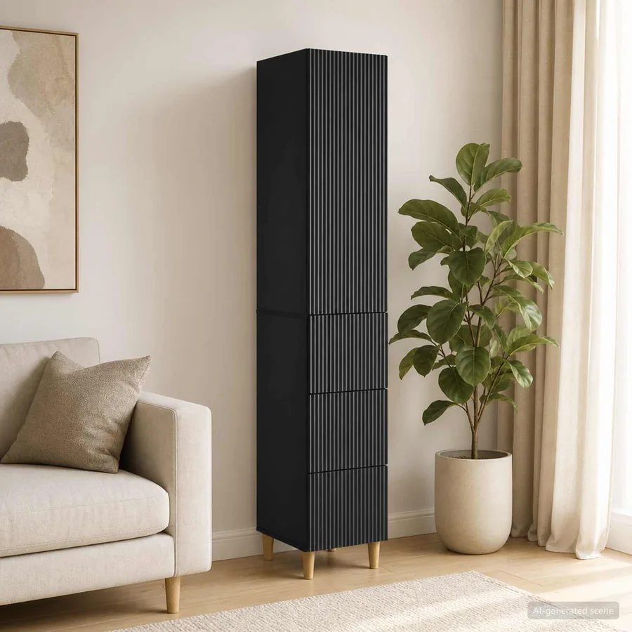 Ensemble de Meubles 2 pcs 33 x 34,5 x 90 cm Bois d'ingénierie