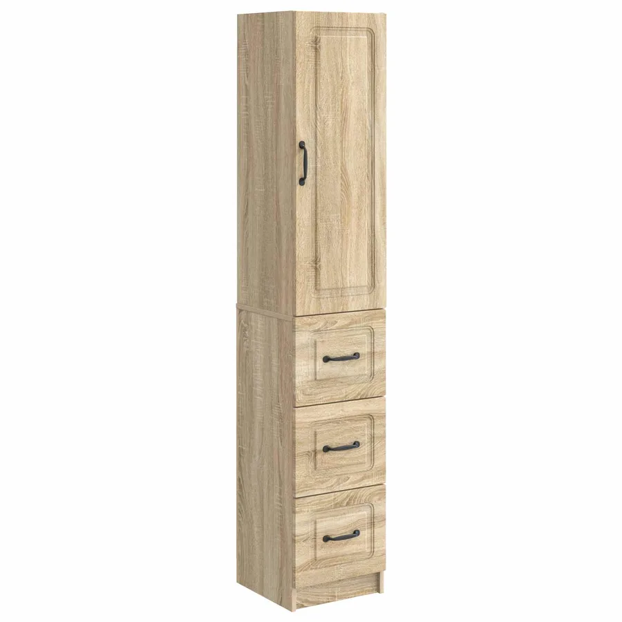 Ensemble de Meubles 2 pcs Chêne Sonoma 33 x 34,5 x 87 cm - 2