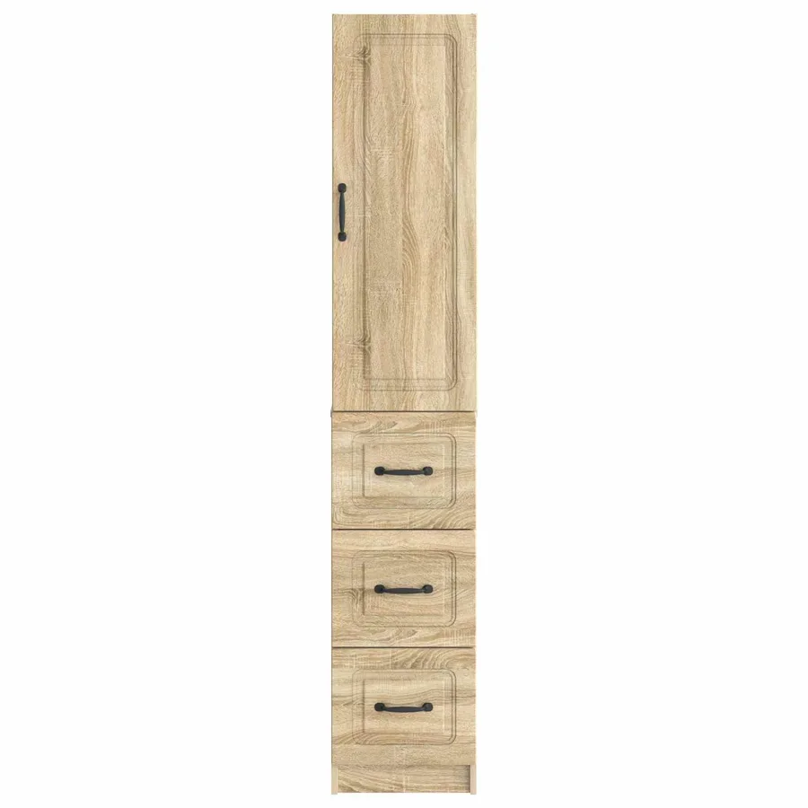 Ensemble de Meubles 2 pcs Chêne Sonoma 33 x 34,5 x 87 cm - 5