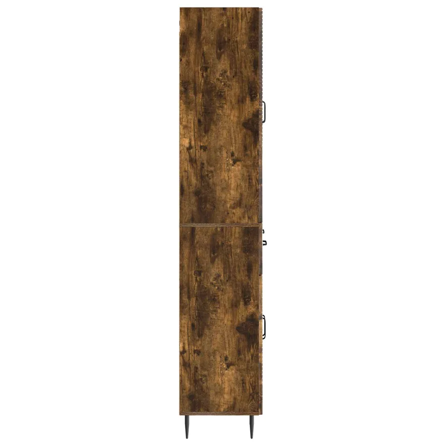 Ensemble de Meubles 2 pcs Chêne fumé 66 x 34,5 x 89,5 cm - 6