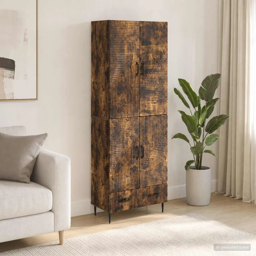 Ensemble de Meubles 2 pcs 66 x 34,5 x 95 cm Bois d'ingénierie