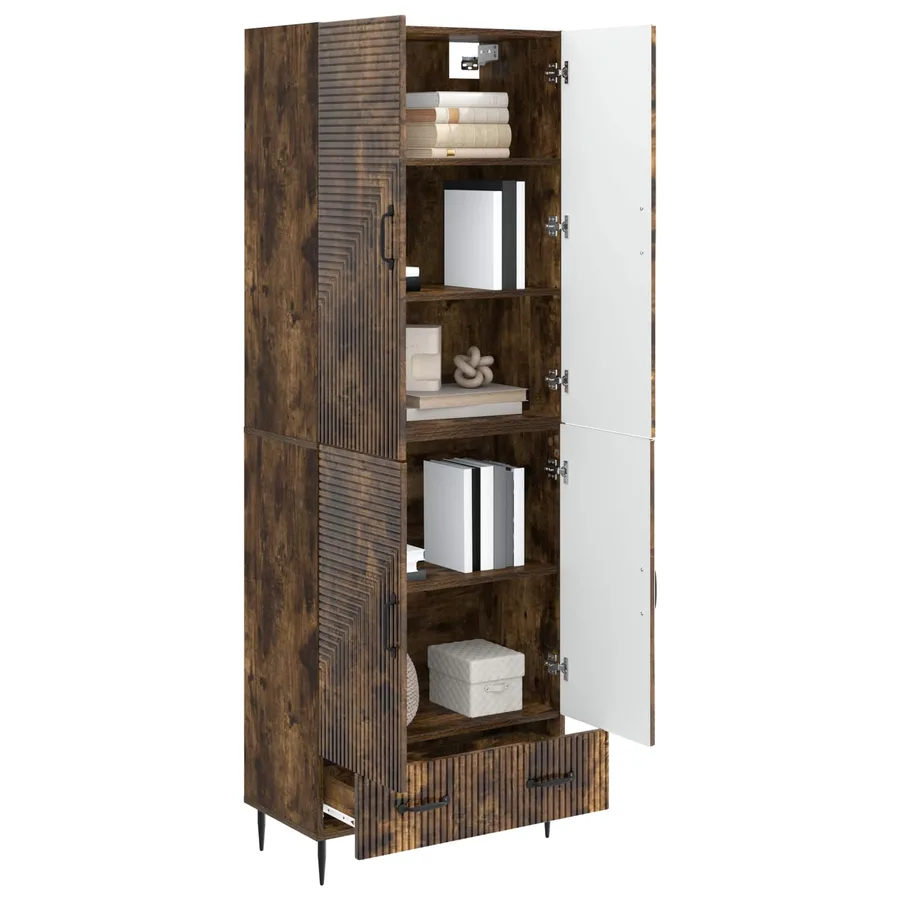 Ensemble de Meubles 2 pcs 66 x 34,5 x 95 cm Bois d'ingénierie - 3